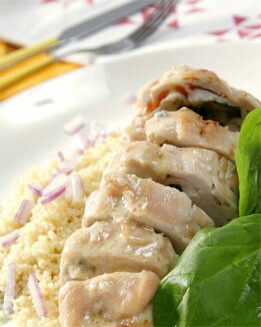FILETE DE POLLO RELLENO