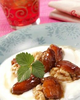 DÁTILES CON NUECES Y MIEL