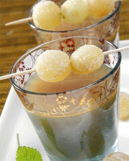 UVAS EN VASO