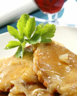 CINTA DE LOMO CON SALSA PICANTE