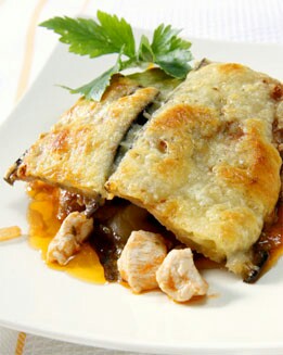 MUSAKA DE POLLO