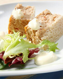 PASTEL DE ATÚN Y TOMATE