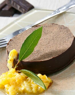 MOLDE DE CHOCOLATE Y NARANJA