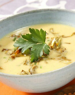 CREMA DE VERDURAS Y ALCACHOFAS