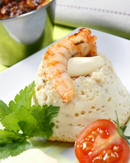 FLAN DE LANGOSTINOS