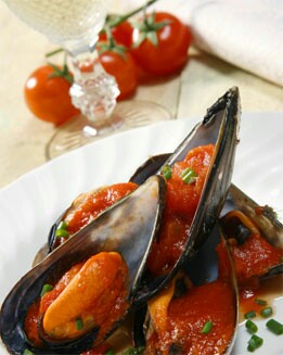 MEJILLONES CON TOMATE