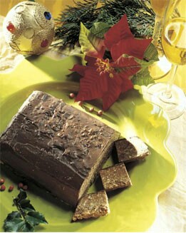 TURRÓN DE AVELLANA Y CHOCOLATE