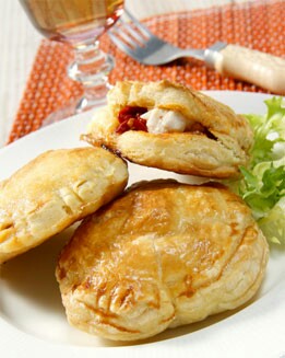EMPANADAS DE POLLO Y PIMIENTOS