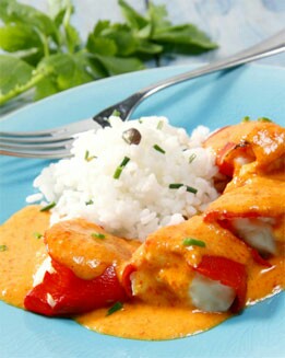 PIMIENTOS RELLENOS DE BACALAO