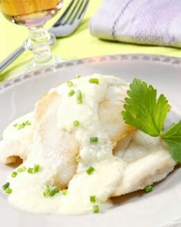 FILETES DE MERO CON QUESO