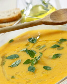 CREMA DE VERDURAS CON ALGA KOMBU