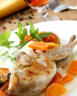 CODORNICES ASADAS