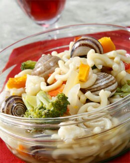 SOPA MINESTRONE DE CARACOLES