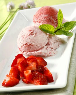 HELADO DE FRESAS