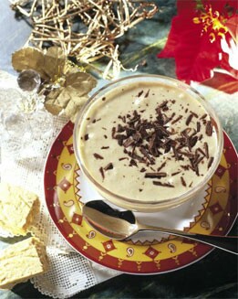 ESPUMA DE TURRÓN BLANCO