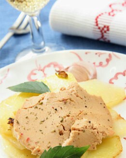 PATATAS PANADERA CON FOIE