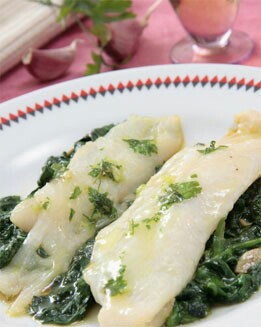 ASADO DE PESCADO CON VERDURAS
