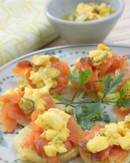 ENSALADA DE SALMÓN Y PATATA