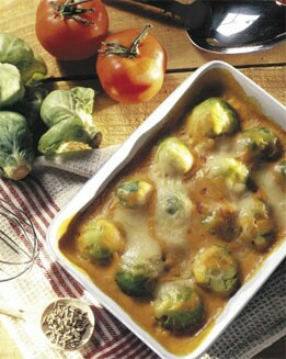 COLES DE BRUSELAS AL GORGONZOLA