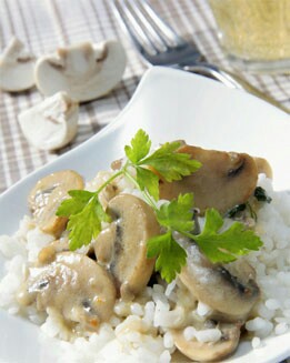 ARROZ CON CHAMPIÑONES