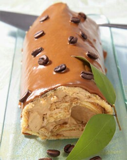 BRAZO GITANO DE CAFÉ Y NATA