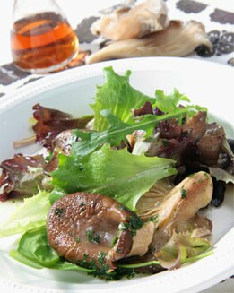 ENSALADA DE SETAS A LA PLANCHA
