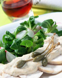 PECHUGA DE POLLO CON SALSA DE ATÚN