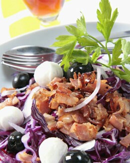 ENSALADA DE LOMBARDA Y BACÓN