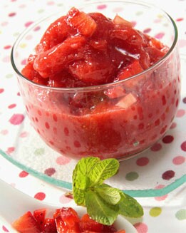 GRANIZADO DE FRESAS