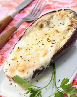 BERENJENAS RELLENAS AL HORNO