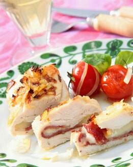 ROLLO DE POLLO EN SALSA