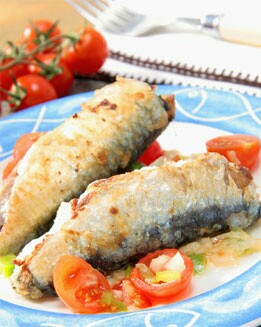 SARDINAS RELLENAS DE QUESO Y ALCAPARRAS