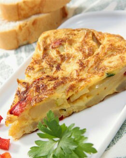 TORTILLA DE VERDURAS