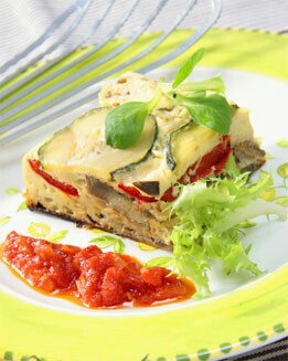 PASTEL DE  VERDURAS ASADAS