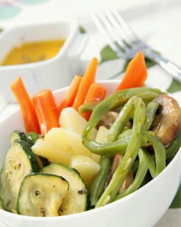 ENSALADA TIBIA DE VERDURAS