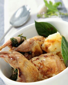 CODORNICES AL HORNO