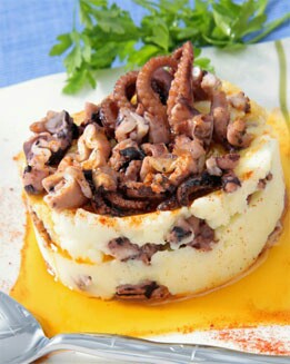 PARMENTIER DE PULPO