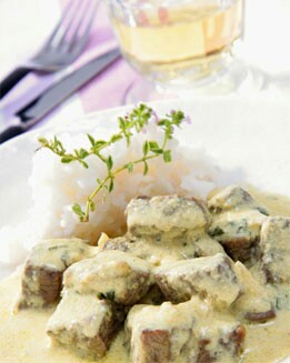 SALTEADO DE TERNERA CURRY Y ARROZ