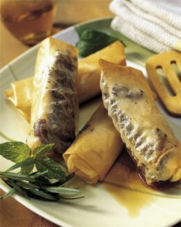 PASTELITOS DE CARNE EN SALSA DE MOSTAZA