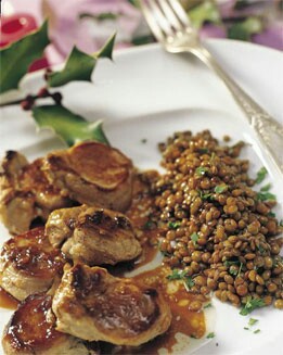SOLOMILLITOS AGRIDULCE CON ENSALADA DE LENTEJAS