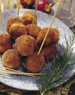 CROQUETAS DE PATATA, AVE Y TRUFA