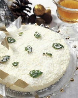 MOUSSE NEVADO DE CHOCOLATE BLANCO Y CAVA