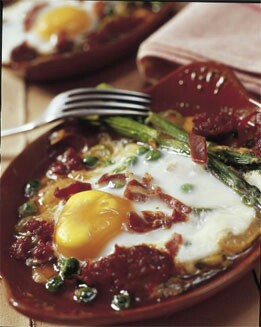 HUEVOS AL PLATO