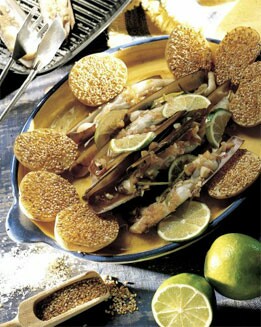 NAVAJAS A LA PLANCHA CON LIMA