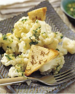 ENSALADA TEMPLADA DE COLIFLOR