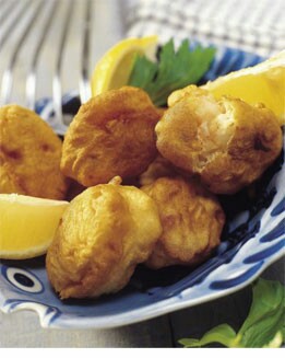 BUÑUELOS DE GAMBAS