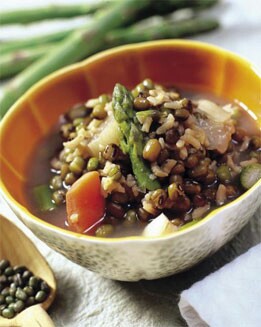 PUCHERO DE SOJA, TRIGO Y VERDURAS
