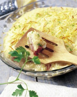 PASTEL DE SALCHICHAS