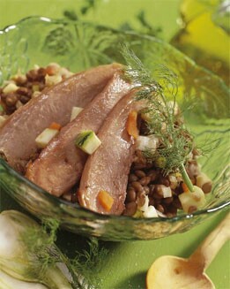 LENTEJAS EN ENSALADA
