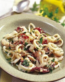 ENSALADA DE FRUTOS DEL MAR